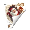 thumbnail image 4 of Pegatinas de pared navideñas, calcomanías de pared de Papá Noel, decoración navideña, arte de pared Estilo B, 4 of 9