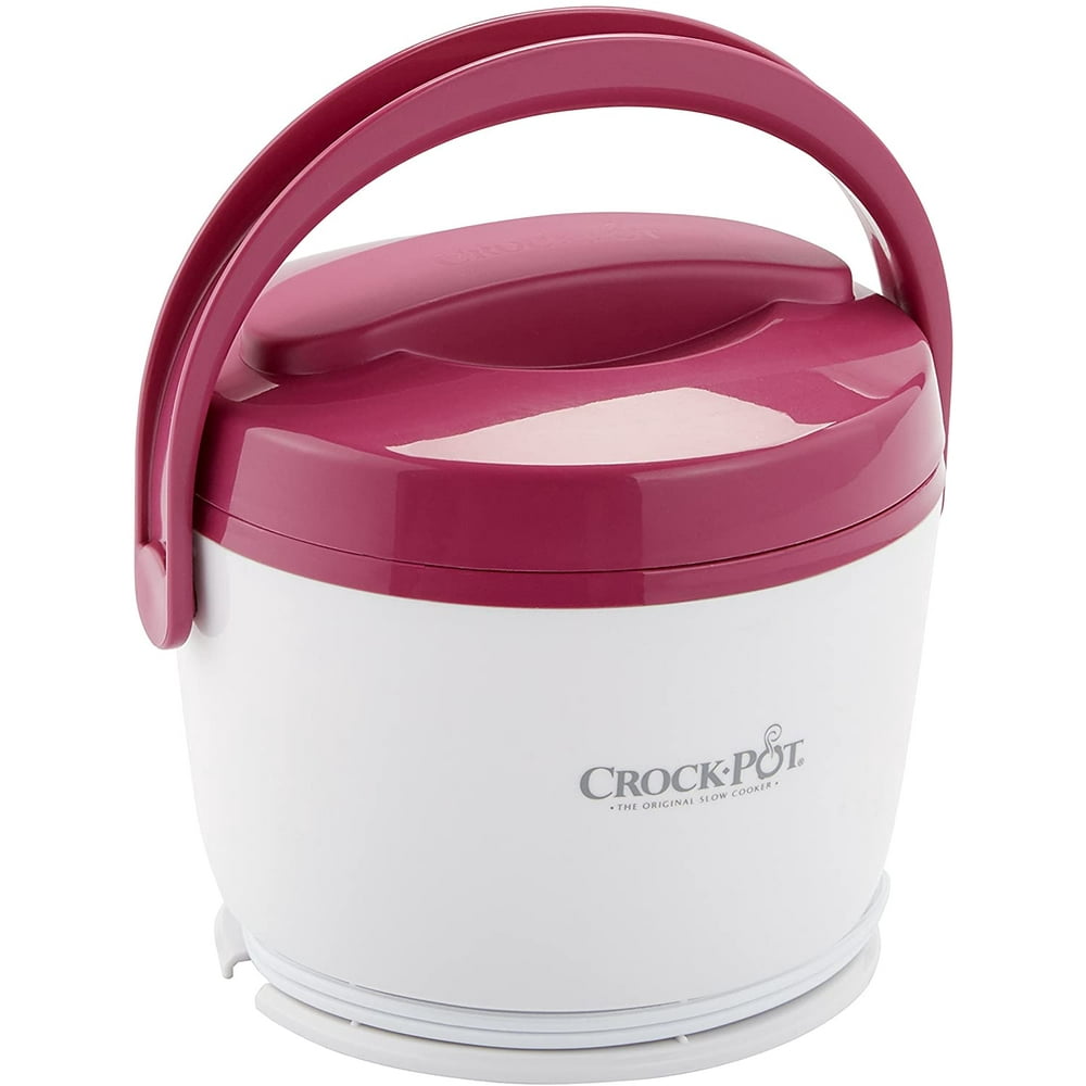 CrockPot SCCPLC200PKNP Lunch Crock Food Warmer, Pink, 20oz Walmart