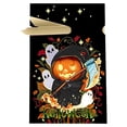 thumbnail image 2 of 50 bolsas de dulces y golosinas con orejas de conejo, bolsas de dulces de Halloween con cordón para niños, 2 of 7