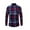 Blue3, variant on Men Shirts Fleece Lined Warm Long Sleeve Plaid Shirt Button down Collared Mens Tshirts Tops