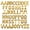 Gold, variant on [52 PCS] 16" Foil Gold Letter Balloons 2 Sets of A-Z, Mylar Aluminum Hanging Alphabet for Graduation New Year eve Birthday Party Decorations