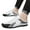 White, variant on Dakaela Mens Slip on Mule Sneakers Casual Sport Workout Slippers Walking Loafer Running Shoes Grey 8