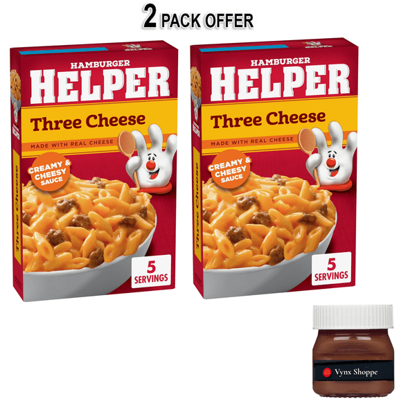 Hamburger Helper Three Cheese Pasta, 6 oz Box