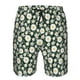 thumbnail image 3 of Fotbe White Daisies and Bee Trajes de Baño Estampados para Hombre, Shorts de Verano de Secado Rápido, Ropa de Playa, Bañadores-Large, 3 of 6