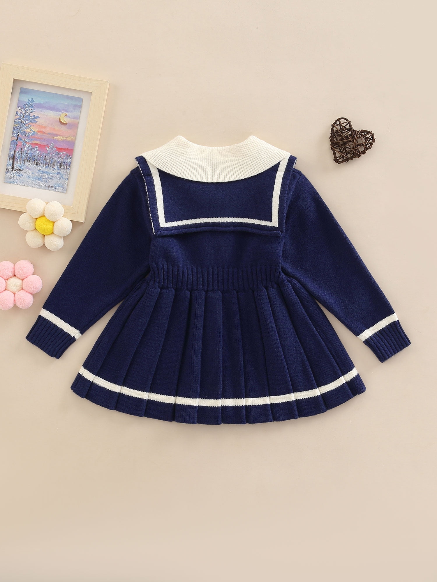 Royal Blue Toddler Dress