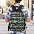 thumbnail image 2 of Geaub uae travel1 1 ultimate comfort and style: the perfect compact backpack for college, commute, travel, and everyday use, 2 of 2