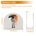 thumbnail image 4 of Yayeee Napkin Holder for Table Kitchen Paper Tissue Organization, White Astronaut, 4 of 8