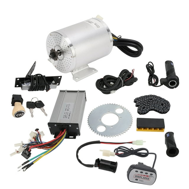 Kit de controlador de motor eléctrico sin escobillas, 48V, 2000W, CC, 4500rpm/min, para patinete eléctrico y bicicleta