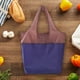thumbnail image 5 of Bolsa de compras plegable de poliéster, bolsa de mano portátil de gran capacidad para supermercado, 5 of 5