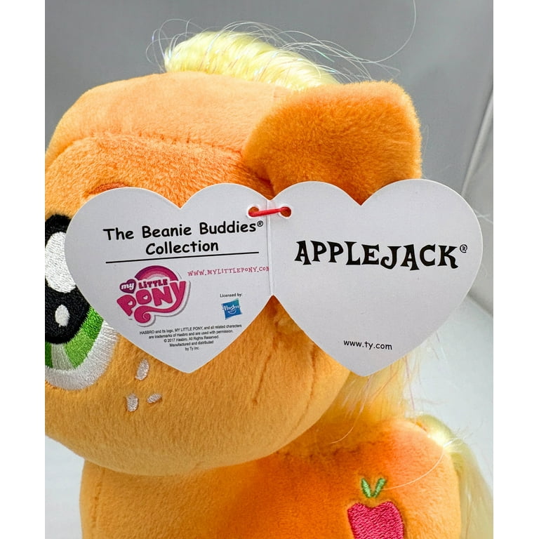 TY Beanie Buddy Plushie - My Little Pony - APPLEJACK (11 inch