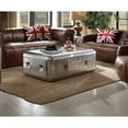 thumbnail image 3 of ACME Brancaster Square Coffee Table in Aluminum, 3 of 4