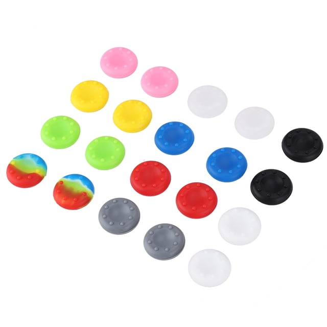 FLAMEEN 20 Pcs Capuchons de Joystick Cap de Joystick, 360 pour PS3 PS2 XBox One