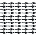 thumbnail image 4 of REACHISE 50Pcs Rotatable Plastic Hooks Multifunctional Swivel Curtain Clips Coat Hooks, 4 of 9