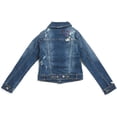 thumbnail image 2 of AG Kids Adriano Goldschmied Girls' Big Ella Jacket, Blue Bell, Large, 2 of 2