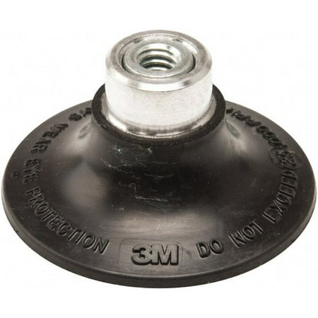 

3M 2 Diam Quick-Change Type S Disc Backing Pad Medium Density 25 000 RPM Roloc TS Compatible