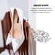 thumbnail image 5 of 1 par de zapatos elegantes hebillas de cristal hebillas de perlas decorativas boda boda hebillas, 5 of 6