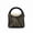 Black, variant on Hollow Woven Mini Tote Handbag, Net‑Knitted Top‑Handle Bag with Removable Inner Liner