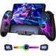 thumbnail image 1 of Para Nintendo Switch/controlador OLED, controlador de interruptor inalámbrico de efecto Hall, Joypad de interruptor de una pieza con batería RGB y 1000mAh, 1 of 5
