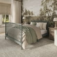 thumbnail image 4 of Dream On Me Synergy Wave 5-in-1 Convertible Crib, Seagrass, 4 of 10