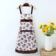 thumbnail image 1 of Delantal de encaje floral rosa Cocina hogar feliz evento Lindo estilo halter moda restaurante cintura, 1 of 3