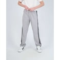 thumbnail image 3 of Real Essentials 3 Pack: Boys' Tricot Open Bottom Fleece-Lined Sweatpants with Pockets, 3 of 7