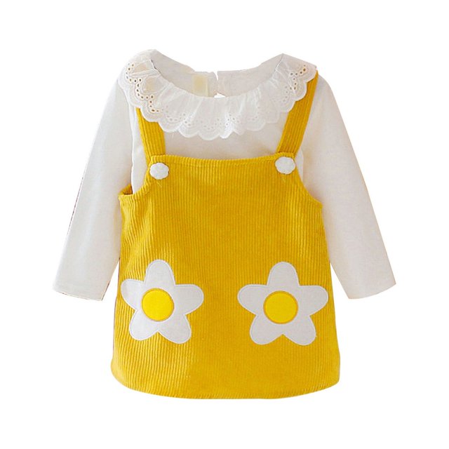 Tranfacy Robe Chaude pour Filles, Robe Décontractée à Manches Longues, Robe à Manches Longues à Col Rond pour Filles, Robe Décontractée Ample en Étoiles et en Maille Céleste 1-7 Ans