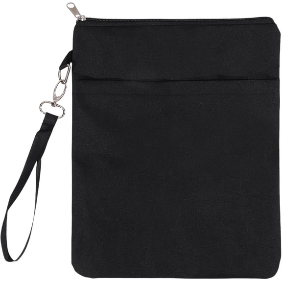 Polyester Waterproof Book Cover Rectangle Black 305x240x1mm for DIY