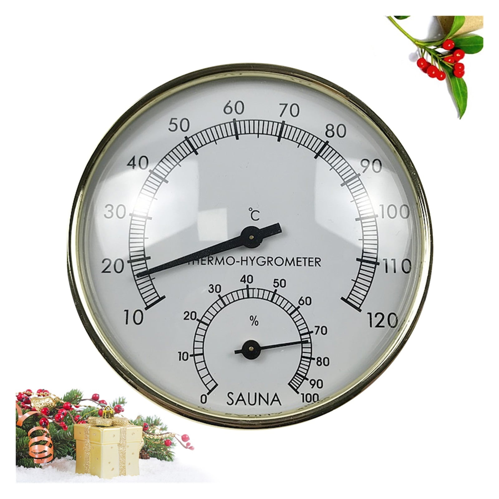 Precision Sensor Pointer Hygrothermograph Multiple Use Thermometer Hygrometer for Sauna ,Fast Response