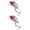 c, variant on Bisitoy 2Pcs Fishing Lures Set with Weighted Head for Saltwater Redfish