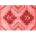 thumbnail image 1 of Ahgly Company Indoor Rectangle Abstract Red Modern Area Rugs, 4' x 6', 1 of 4