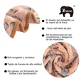 thumbnail image 4 of 3pzs Perro Mascota Manta Con Estampado De Pata Lavable, 4 of 8