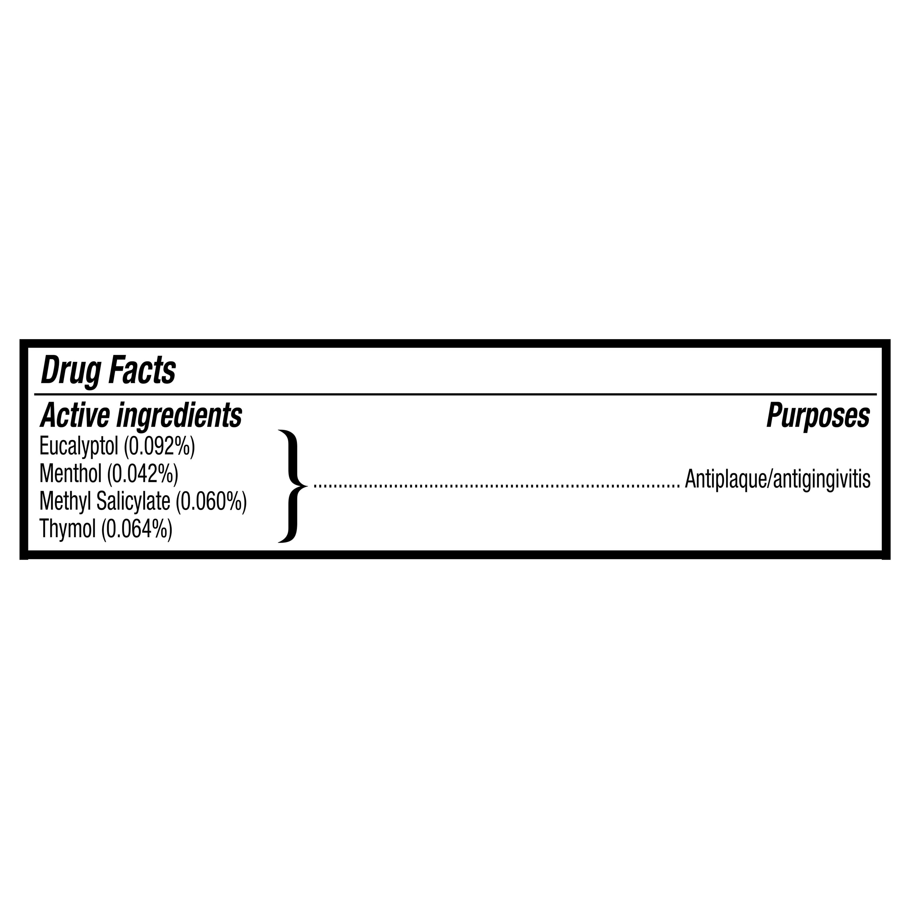 (12 pack) Equate Antiseptic Mouthwash, Green Mint, 1.5 L, 2 Count