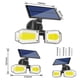 thumbnail image 2 of Luces sensor de movimiento sor para exteriores, luces de pared con movimiento sor, 500 /iluminación impermeable para jardín, pared, 130 LED CUTICAT Luces al aire libre, 2 of 8