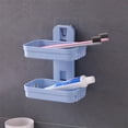 thumbnail image 1 of Bathroom Shower Soap Box Dish Storage Plate Tray Holder Case Soap Holder Double, 1 of 4
