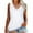 White, variant on Langwyqu Summer V-Neck Sleeveless Solid Color Plus Size Women Tank Tops Shirt