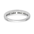 thumbnail image 5 of 14K White Gold Ring Band Wedding Diamond Round , Size 9, 5 of 7