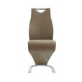 thumbnail image 6 of Global Furniture USA D4126 Contemporary Adult Dining Side Chairs, Brown (Set of 2), 6 of 6