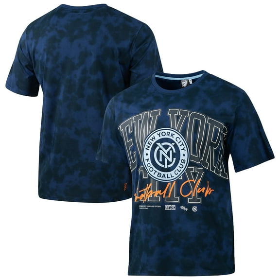 Men's Sport Design Sweden Navy New York City FC Vintage '90s Relaxed T-Shirt