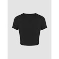 thumbnail image 4 of Ruched Detail Crop Top, 4 of 7