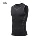 thumbnail image 4 of Guardurnaity Camisetas de compresión para el pecho para hombres, adelgazantes y de ajuste cómodo, camiseta de compresión para fitness Camisetas negro XL, 4 of 6