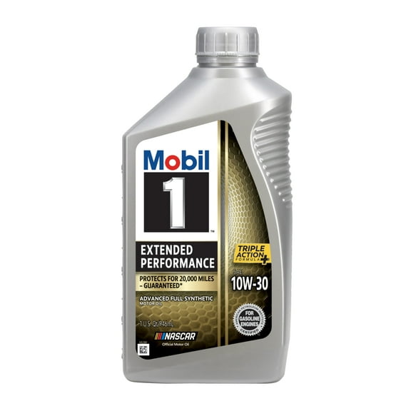 Mobil 1 Extended Performance Full Synthetic Motor Oil 10W-30, 1 Quart