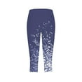 thumbnail image 5 of frariair Women's Breathable Knee-Length Yoga Leggings For Hot Yoga Gym Sessions Purple, 5 of 5
