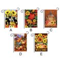 thumbnail image 1 of Garden Flag Thanksgiving Day Outdoor Banner 3 1 5 3D Printing Decoration Hanging Autumn Sign, Type 4, 1 of 8
