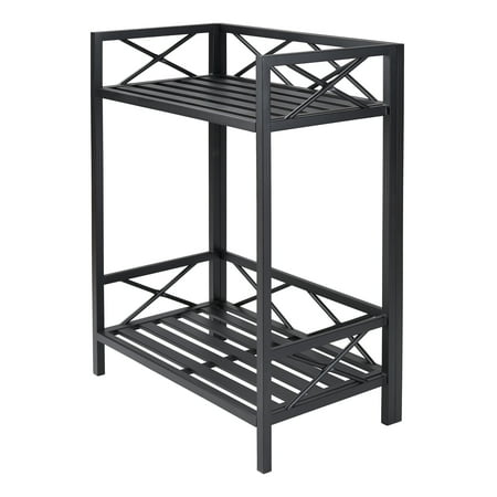 Mainstays Marna Small Space 2-Shelf Potting Bench, Multiple Colors