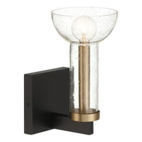 Designers Fountain Nova 9.75 inch 1-Light Matte Black Modern Wall Sconce Light, D283C-WS-MB