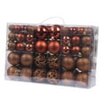 thumbnail image 2 of 100x Bolas de Navidad Adornos Juego de decoración de de Navidad con Paquete de Regalo Adornos navideños de para Festival Fiesta Patio, 2 of 10