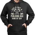 thumbnail image 3 of Sudadera Casual Estampada Día de Saco de Boxeo Unisex, 3 of 5