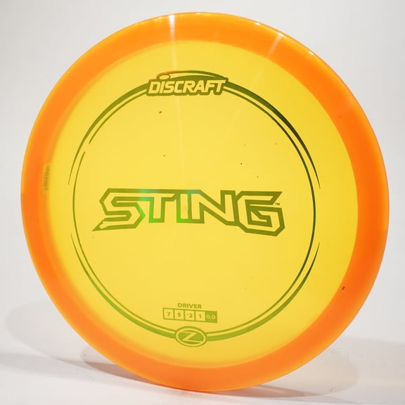 Discraft Z Sting Disc Golf Fairway Driver, Pick Color/Weight [Stamp & Exact Color May Vary] Orange 175-176 grams
