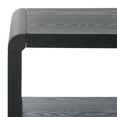 thumbnail image 4 of Safavieh Omara Modern 2 Shelf Wood Console Table, Black, 4 of 4
