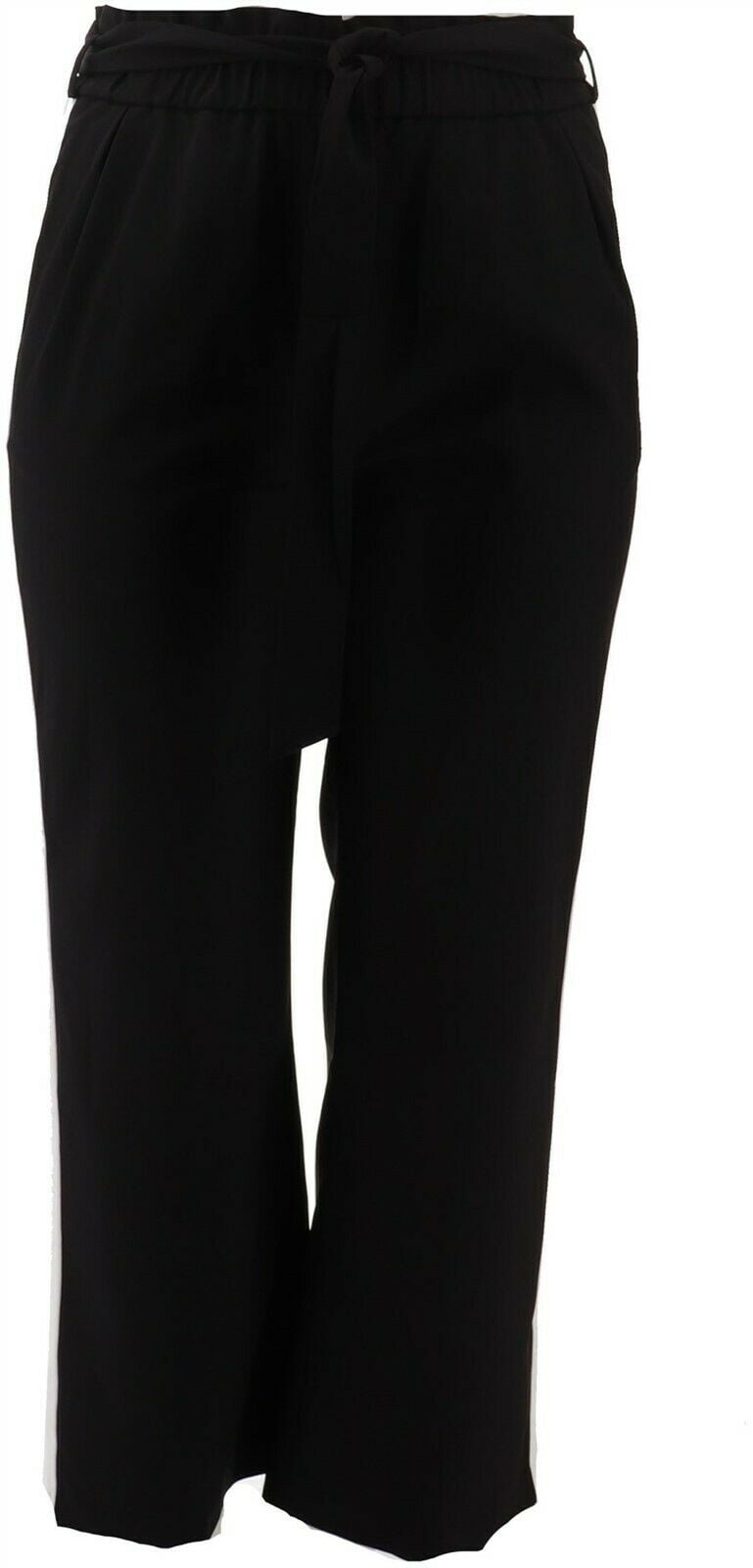 GILI Petite Paperbag Waist Wide-Leg Pants Women's A368157 | Walmart Canada